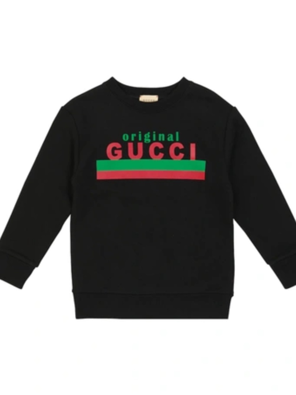 Gucci Children's "Original Gucci" print sweatshirt